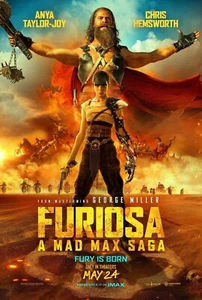 FURIOSA A Mad Max Saga DS 27x40 Original Advance Movie Poster - 2024 - NRMT - Picture 1 of 1