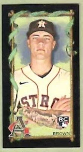 HUNTER BROWN Astros ~ 2023 Allen & Ginter BLACK Mini Rookie ~ FREE SHIPPING - Picture 1 of 1