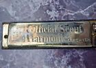 OFFICIAL SCOUT HARMONICA - HOHNER - made in Ireland - Boy Scout BSA