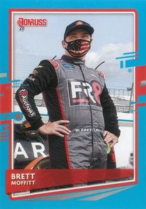 Brett Moffitt 2021 Panini Donruss Racing NASCAR Carolina Blue Parallel Card #84 - Picture 1 of 2