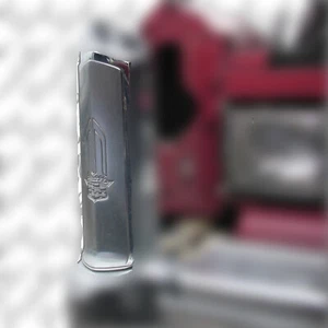 75 - 76 Cadillac Eldorado Front Bumper Corner Crest Emblem Shield 1975 - 1976 - Picture 1 of 18