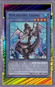 Psychelone Gishki HA07-FR056 Eau Démon Rituel Effet Niveau 4 YGO - Picture 1 of 1