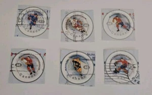 Canada 2000 NHL All Stars-1 Used Set Of 6  - Picture 1 of 1