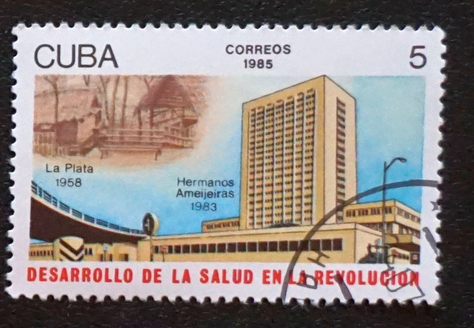 sCUBA Sc# 2805  HOSPITALS & MEDICAL CENTRES    1985 used cto - Image 1 of 1