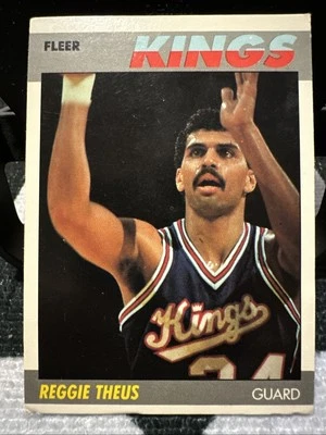 1987-88 Fleer - Reggie Theus #105 - Image 1 of 2