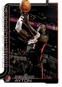 2025-26 Topps NBA Basketball Base #124 Deandre Ayton Portland Trail Blazers - Picture 1 of 2