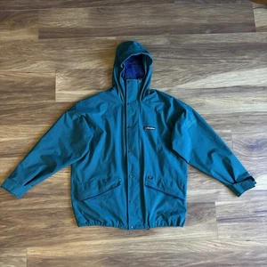 Berghaus Gore Tex Protection Dark Green Windbreaker Jacket Large Vintage / 80’s! - Picture 1 of 16