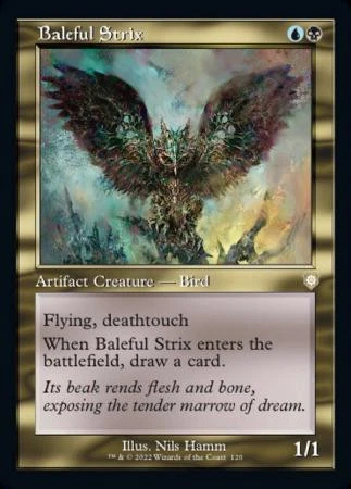 MTG Brothers' War Commander - Baleful Strix (Retro) - Image 1 of 1