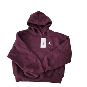 Jordan Hoodie Girls Medium Purple Pullover Sweatshirt Jumpman Youth New - Picture 1 of 7
