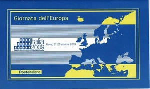 2009 REPUBBLICA ITALIANA GIORNATA DELL'EUROPA LIBRETTO MF69933 - Foto 1 di 2