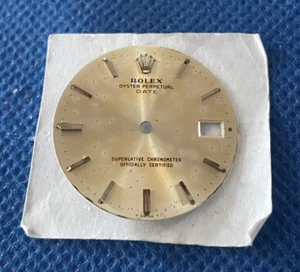 Genuine ROLEX Date 1500 Silver T Swiss T Singer dial 1570 Spares (1/17241) - Picture 1 of 7
