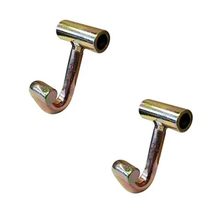 2 Pack Bend Finger Hook for 2" Ratchet Buckle Tie Down Strap Tow Truck Trailer - Picture 1 of 7