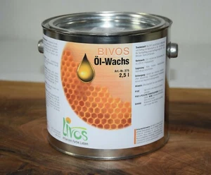 Livos Bivos Öl Wachs Nr 375 - 2,50 Liter - Möbelöl - biologische Möbelpflege - Bild 1 von 1