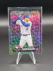 George Springer 2024 Topps Series 1 Baseball #72 Easter Eggs - Blue Jays - Picture 1 of 2