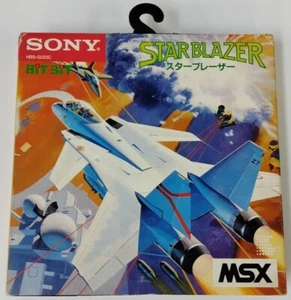 MSX STAR BLAZER sony HIT BIT 1982 w/ box manual - Picture 1 of 8
