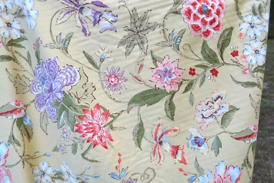 6 yards Duralee Florabunda upholstery/drapery fabric - Image 1 of 3