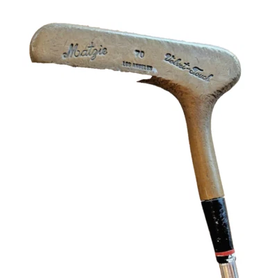VINTAGE MATZIE VELVET TOUCH 70 PUTTER WITH A STEEL SHAFT 35 " LONG RIGHT HANDED - Image 1 of 4