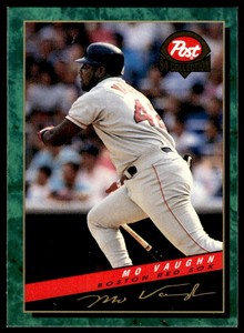 1994 POST CEREAL MO VAUGHN BOSTON RED SOX #8