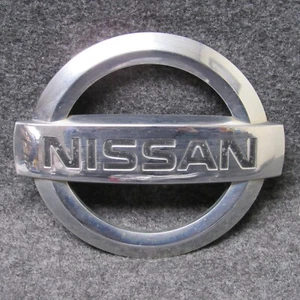 2004-2015 Armada NISSAN Logo Liftgate Emblem Chrome Finish 93491-7S000 OEM 71576 - Picture 1 of 7