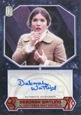 Doctor Who 2015 Topps Auto Autograph Deborah Watling Victoria Waterfield #05/10 - Image 1 of 2