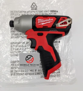 Milwaukee 2462-20 M12 12 Volt 1/4 inch Hex Impact Driver (Tool Only) Brand New - Picture 1 of 4