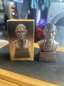 SACAPUNTAS DE METAL VINTAGE PRESIDENT Abraham Lincoln - Metal fundido a presión - Imagen 1 de 4