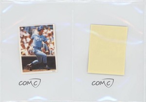 1987 Red Foley's Best Baseball Book Ever Stickers George Brett #111 HOF