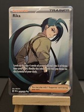 Pokemon Card Rika 241/182 Trainer Ultra Rare Paradox Rift Near Mint
