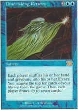 4x Diminishing Returns ~ Lightly Played 6th Edition Sixth MTG Magic x4 4 Ultimat