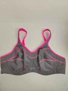 Triumph Triaction Sport BH Gr. 14C grau rosa Bügelstütze - Bild 1 von 3