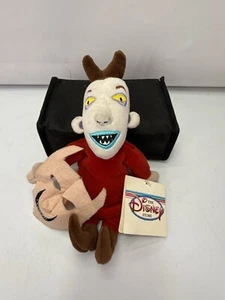 Vintage Disney Bean Bag Plush Stuffy - Nightmare Before Christmas Lock NWT - Picture 1 of 10