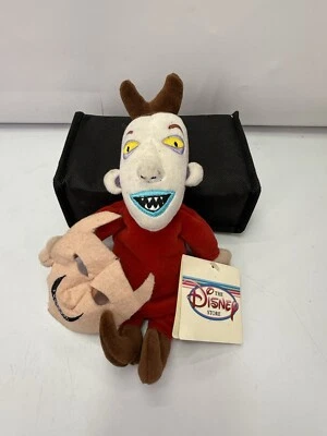 复古迪士尼豆袋毛绒玩具 - 圣诞夜惊魂锁全新带标签 — 第 1/4 张图片