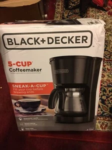BLACK+DECKER CM0700B 5 Cup Switch Coffee Maker - Black - Picture 1 of 2