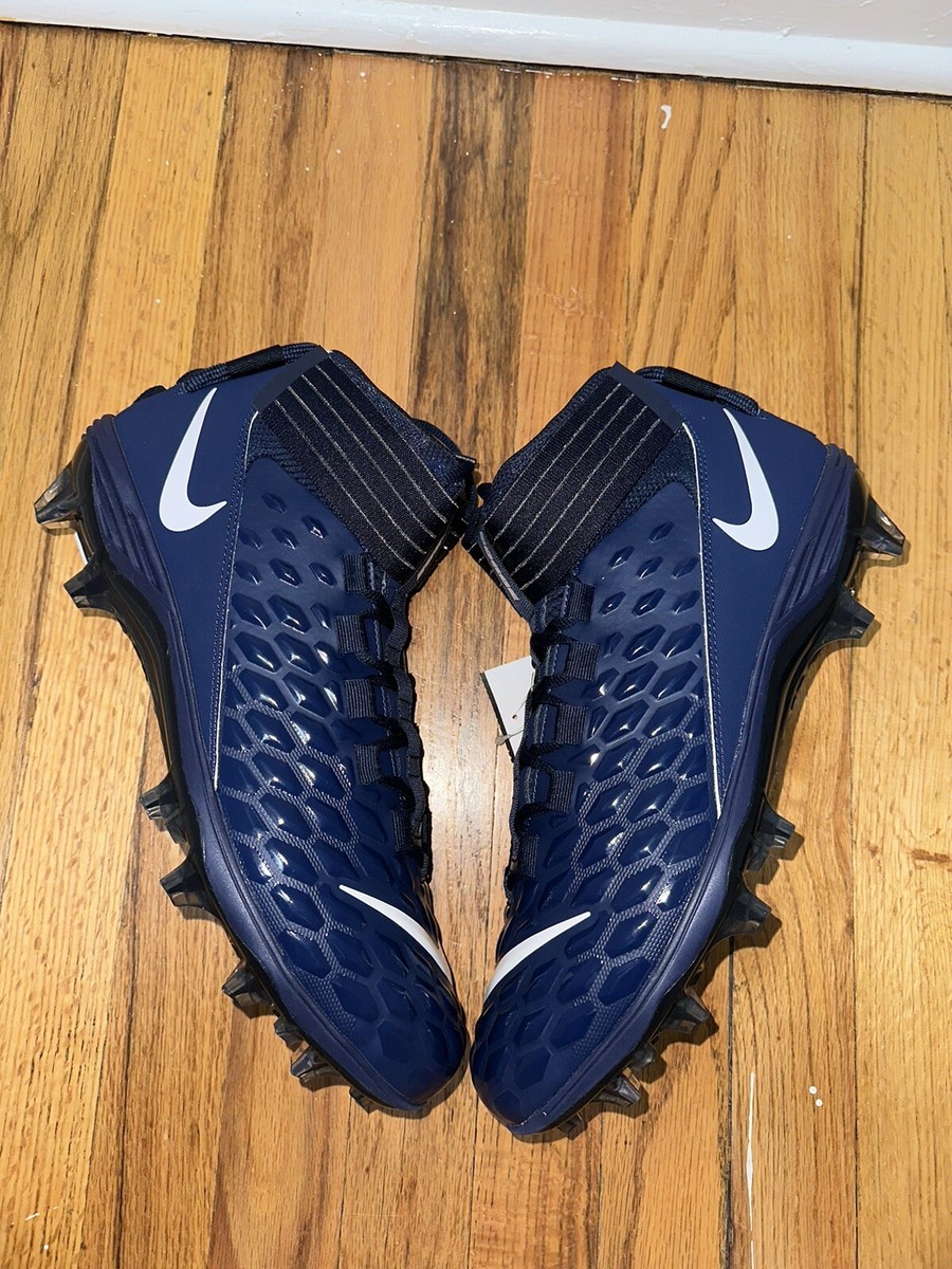 Nike Force Savage Pro 2 Football Cleats Navy White Size 13.5  display picture 1