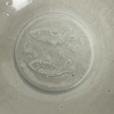 Antique Chinese Qingbai molde twin-fish dish, Song dynasty