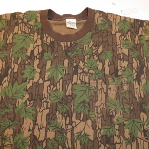 CAMISETA DE COLECCIÓN DE CAMUFLAJE CAMUFLAJE DE CAMUFLAJE EE. UU. L Verde y Marrón - Imagen 1 de 4