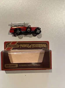 Matchbox Y-6 - 1920 Rollce Royce Fire Engine Models of Yesteryear - 1:43 Neu OVP - Bild 1 von 4