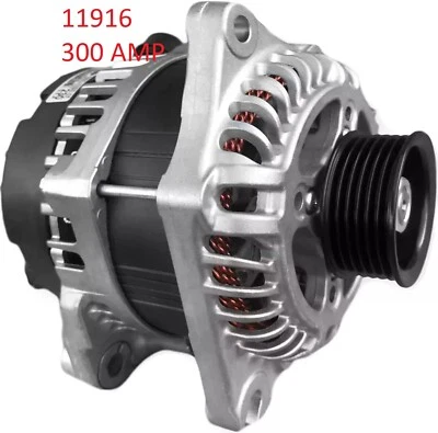 300 High Amp Alternator Ford Explorer 2014 v6 3.5 liter w/ 6 groove pulley 11916 Foto 1 de 3