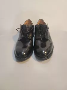Vintage Craddock Terry Military Dress Shoes 10.5 R Oxford Leather Black 1992 - Picture 1 of 6