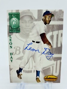 1994 Ted Williams Card Company  Leon Day Autograph Auto RARE SP!!! B