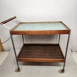 Salton Hotable Hotray Mayfair Two Tier Heated Serving Cart H-158S Vintage 1960's - Picture 1 of 12