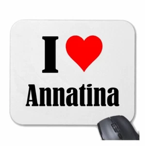 MOUSEPAD Mauspad I Love Annatina Ich Liebe Annatina - Bild 1 von 1