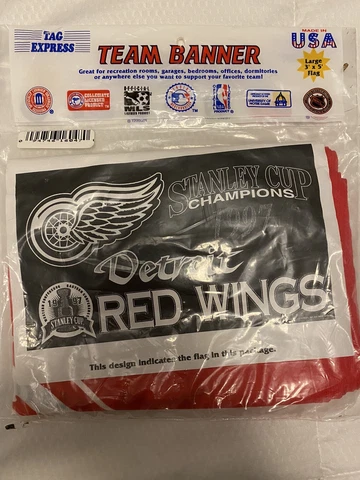 Detroit Red Wings 1997 Stanley Cup Champions Large Team Banner Flag 3’ X 5ft Cover