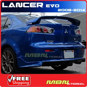 08-13 Mitsubishi Lancer 4DR Trunk Spoiler Painted Coat U17 MERCURY GRAY METALLIC - Bild 1 von 1
