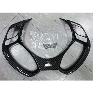 Transfer Printing Carbon For Toyota CHR C-HR Interior Steering Wheel Cover ABS - Picture 1 of 8
