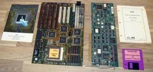 Shuttle 528 EISA / PCI Mainboard mit intel Pentium 66 MHz und EISA Adaptec 1740 - Bild 1 von 7