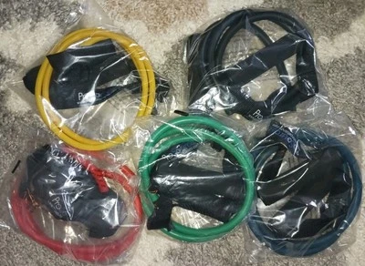 5 Nuevas Bandas de Resistencia de Tubo ProsourceFit Gimnasio Sistema de Entrenamiento Foto 1 de 3