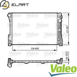RADIATOR ENGINE COOLING 735285 FOR MERCEDES-BENZ C-CLASS/T-Model SLK E-CLASS - Picture 1 of 6