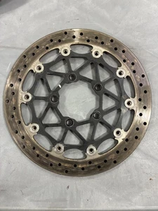 2012-2024 KAWASAKI NINJA ZX14 ZX14R USED OEM FRONT BRAKE ROTOR - Picture 1 of 9