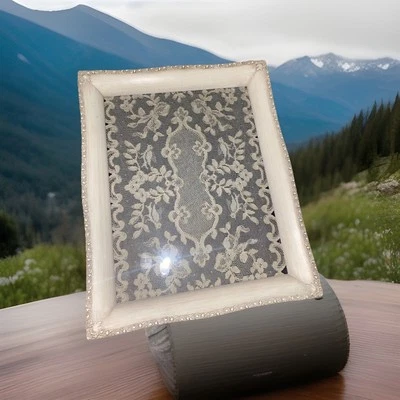 Antiguo MARCO DE MADERA VICTORIANO. Marco de fotografía. Marco provincial francés ornamentado Foto 1 de 4